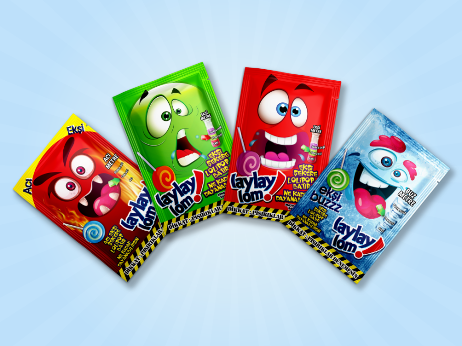 Lollipop with Sour Powder